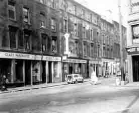 Glebe Street view with pubs